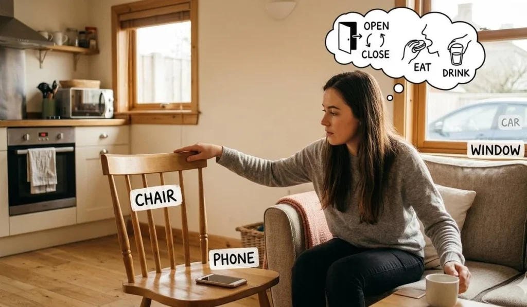 سمي الأشياء اللي حواليك بالإنجليزي