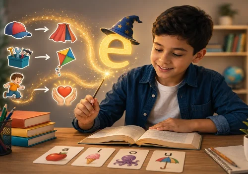 قاعدة Magic E في الإنجليزي