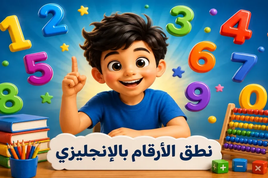 طريقة نطق الأرقام بالإنجليزي