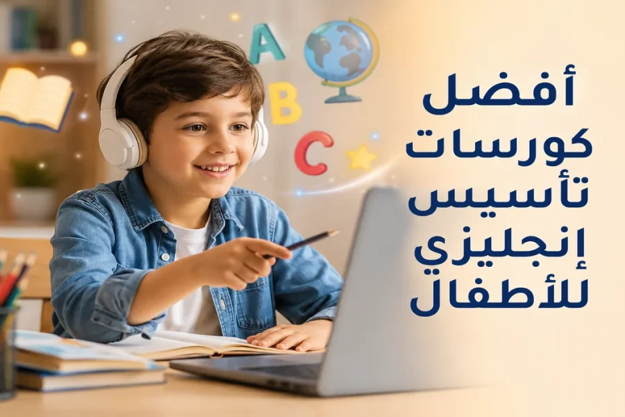 أفضل كورسات تأسيس إنجليزي للأطفال