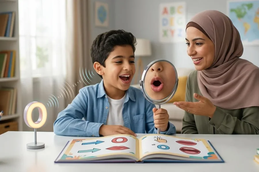 طريقة نطق حرف O