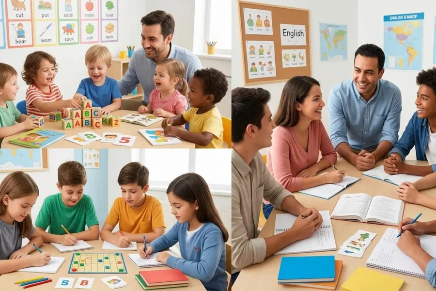 أفضل سن لتعلم اللغة الإنجليزية