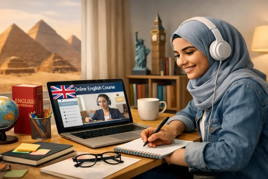 أفضل كورسات إنجليزي أونلاين في مصر