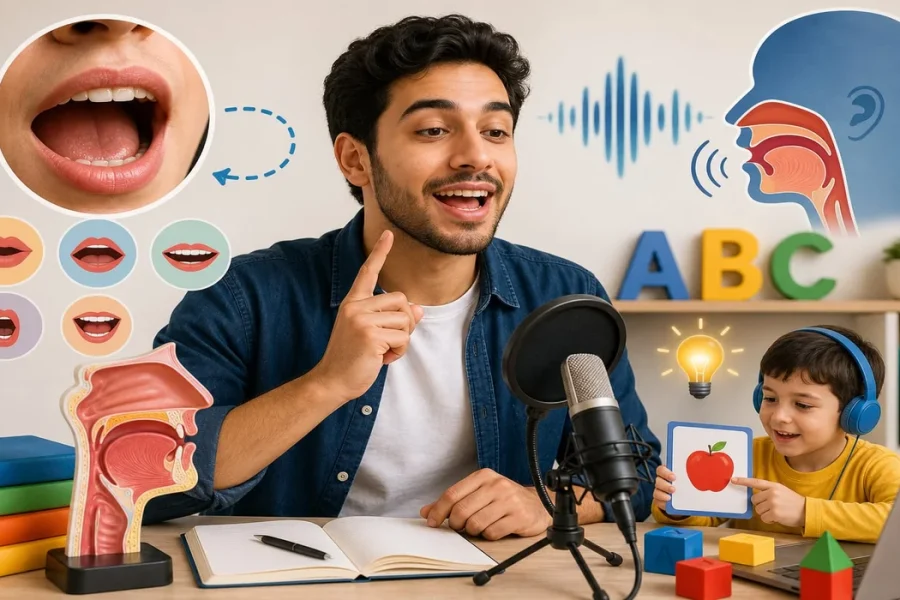 نطق الحروف الإنجليزية